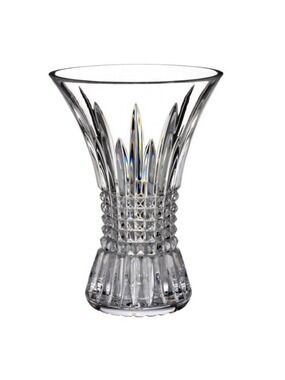 Waterford Lismore Diamond Vase 8 inch New in Box With Tags